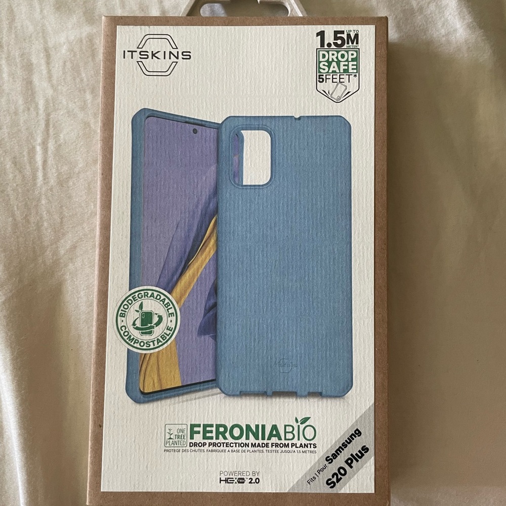 Biodegradable Itskins Samsung S20 Plus Phone case